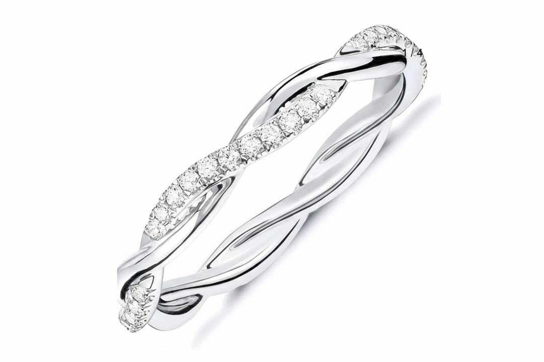 Twist Eternity Ring