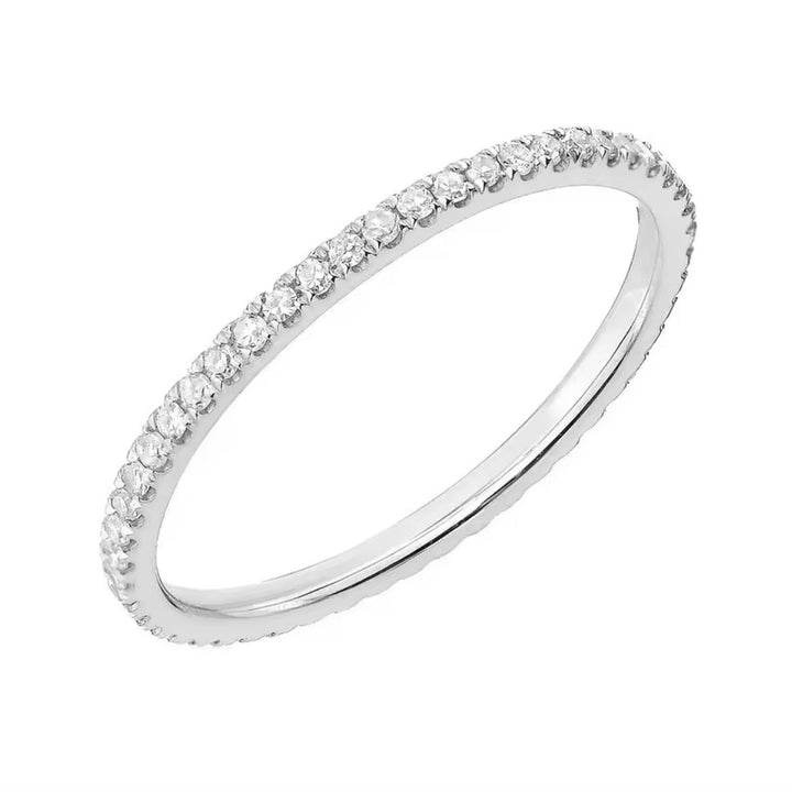 Dainty Eternity Engagement Ring