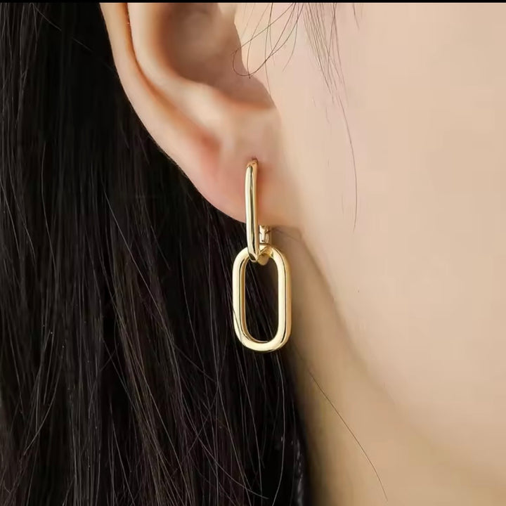 Link Drop Earrings