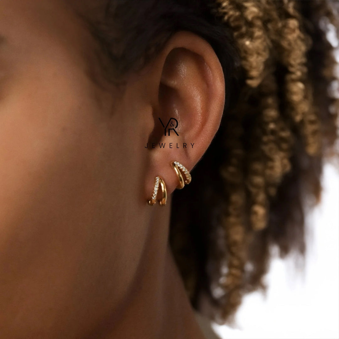 Huggie Hoop Earrings