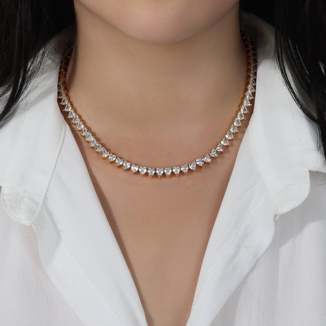 Tennis Diamond Necklace
