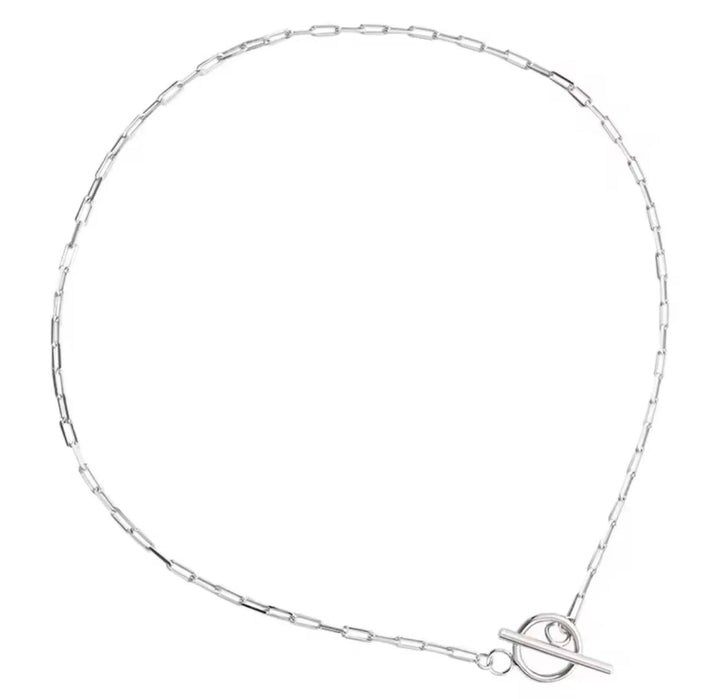 Paperclip Link Necklace