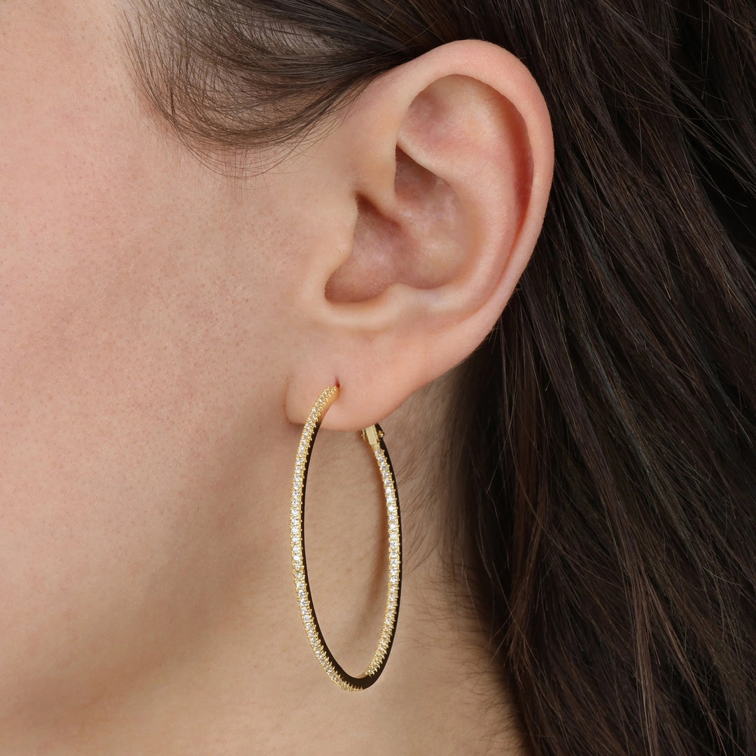 Large Hoop Earrings