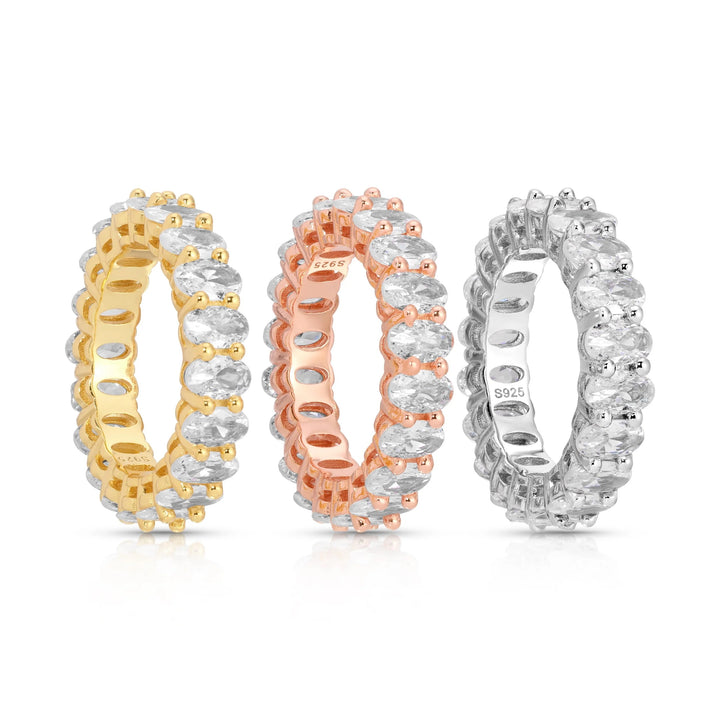 Oval Eternity Ring