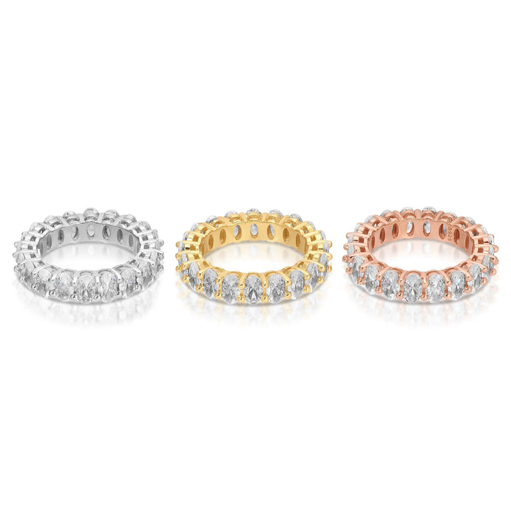 Oval Eternity Ring
