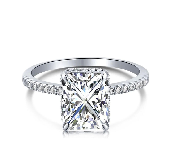 Radiant Cut Engagement Ring