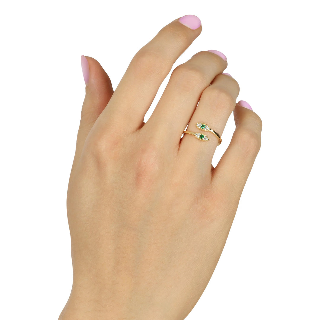 Evil Eye Adjustable Ring