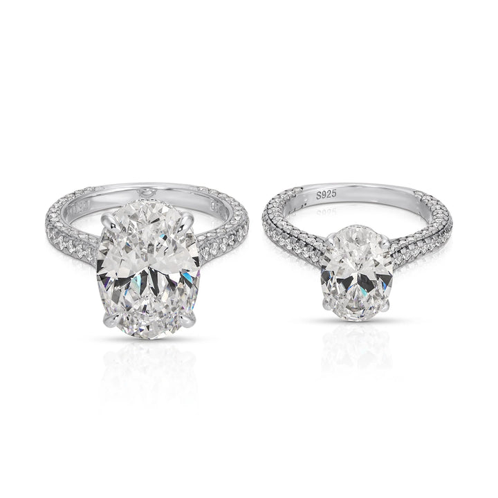 Oval Cut Engagement Ring