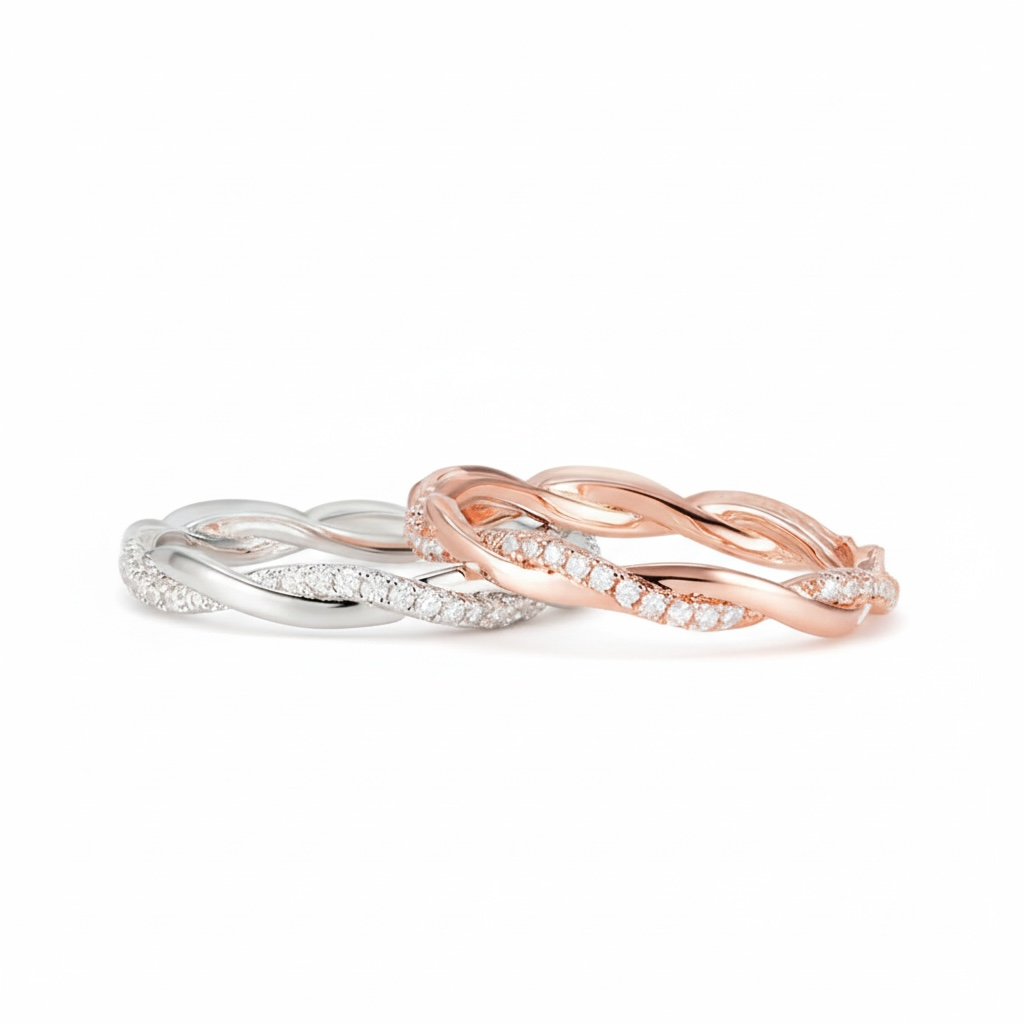 Twist Eternity Ring