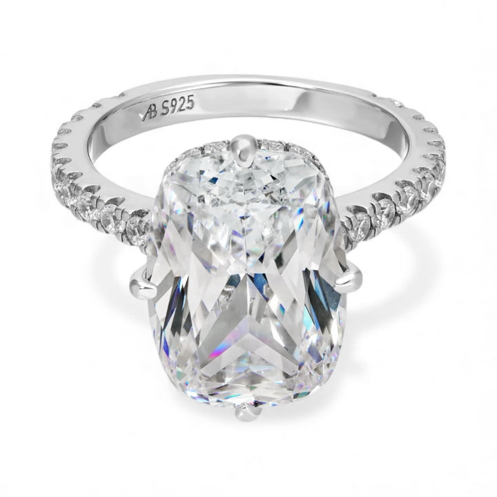 5 ct Cushion Cut Engagement Ring