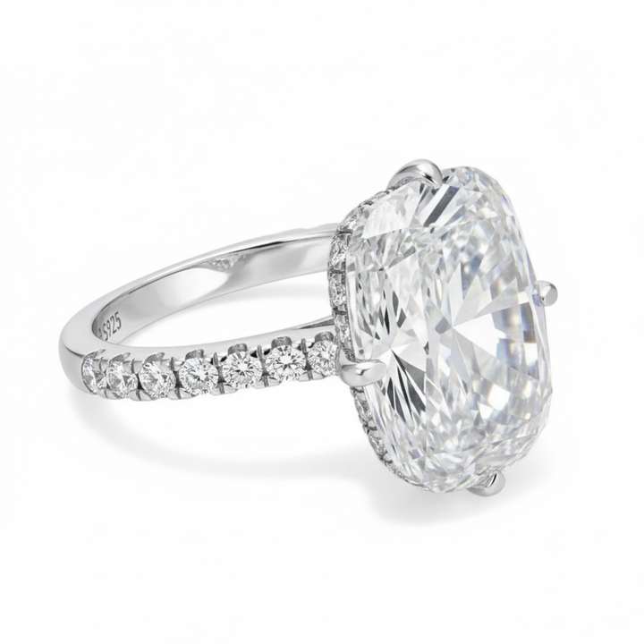 5 ct Cushion Cut Engagement Ring
