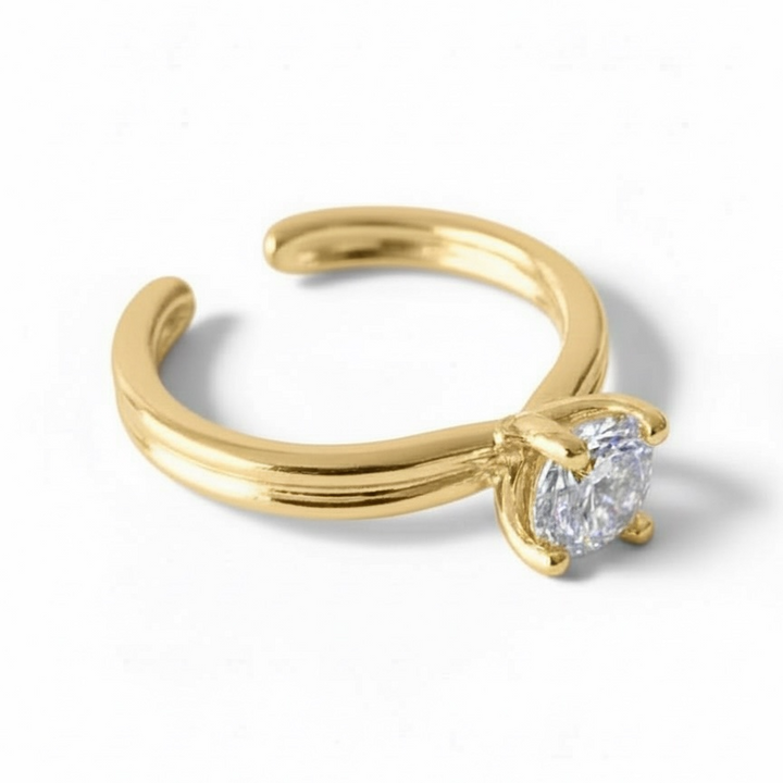 Solitaire Adjustable Engagement Ring