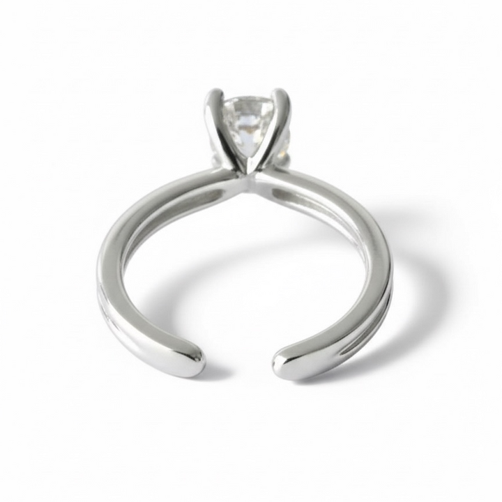 Solitaire Adjustable Engagement Ring