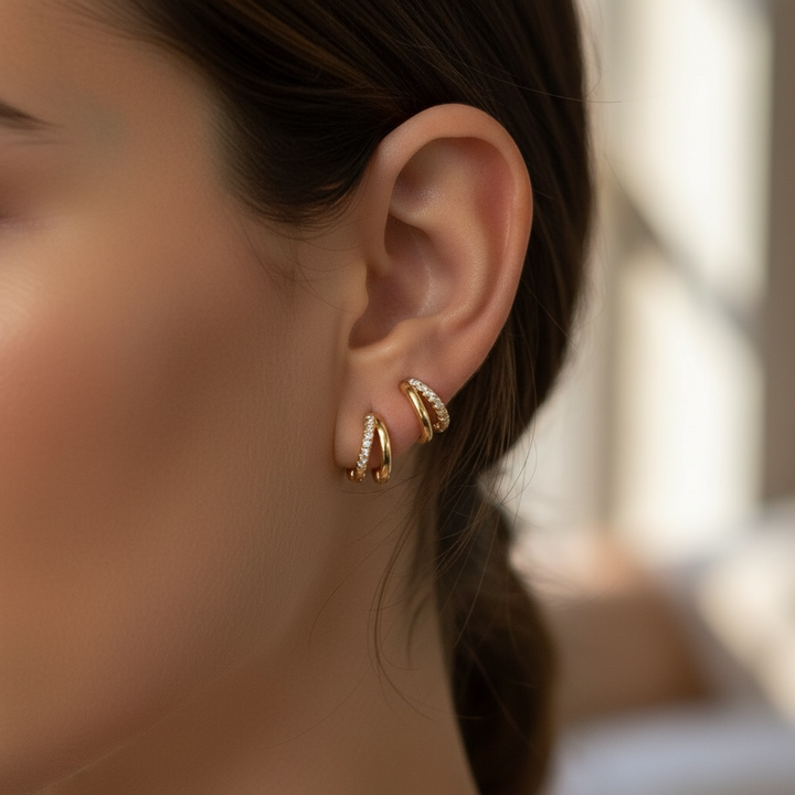 Huggie Hoop Earrings