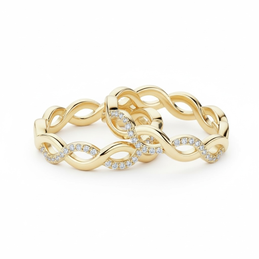 Pave Huggie Hoop Earrings