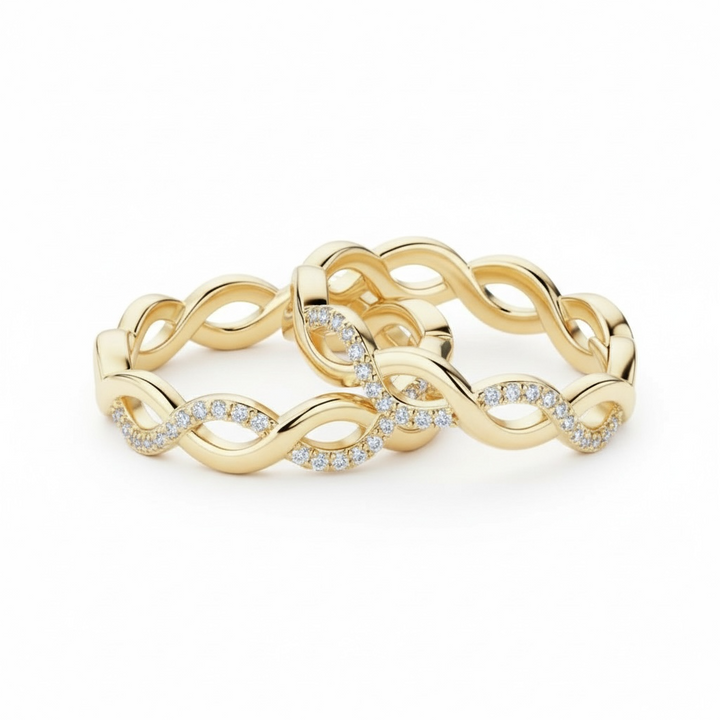 Pave Huggie Hoop Earrings