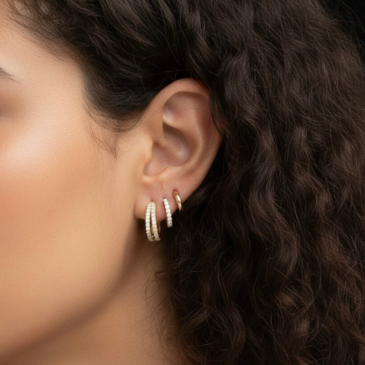 Huggie Hoop Earrings