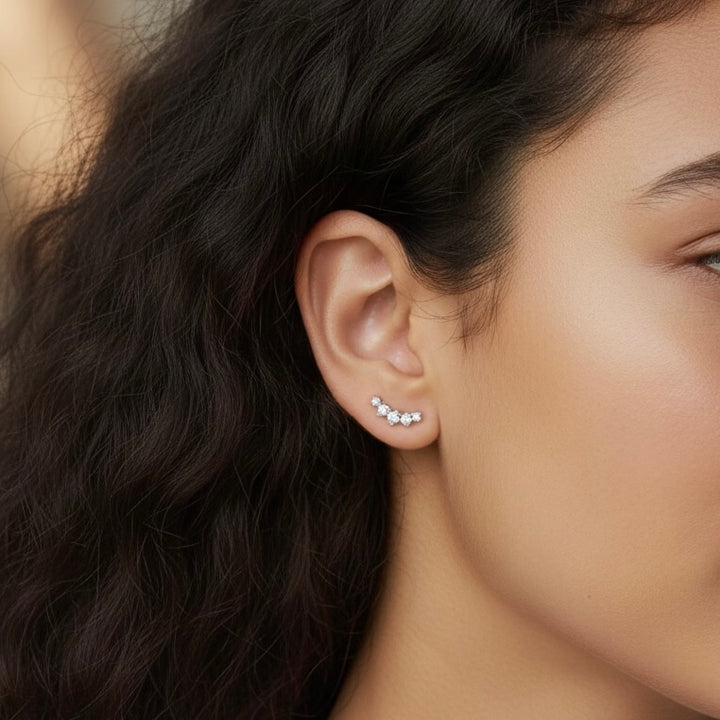 Small Ear Climber Earrings