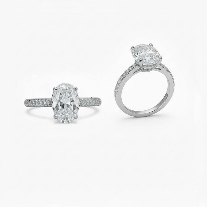 Oval Cut Engagement Ring