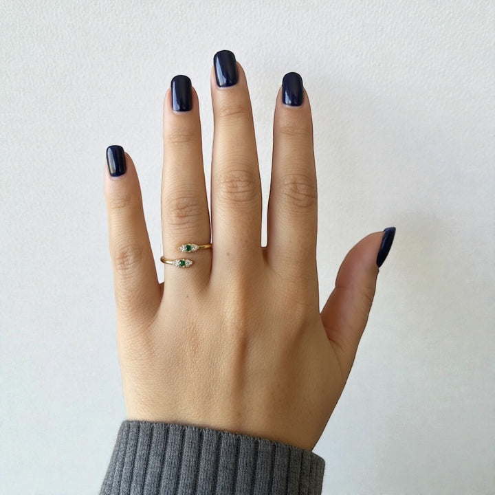 Evil Eye Adjustable Ring