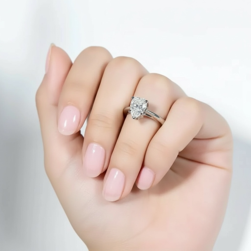 Pear Cut Engagement Ring