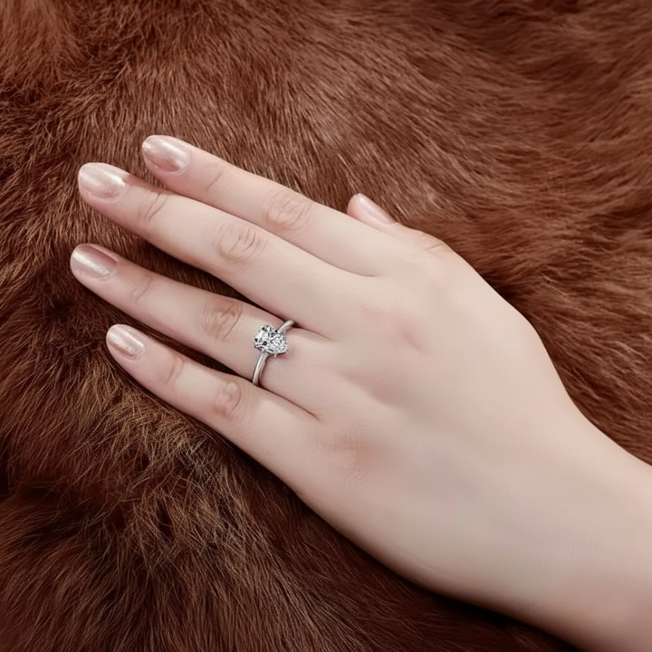 Pear Cut Engagement Ring