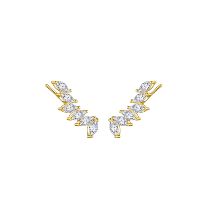 Marquise Crystal Ear Climbers